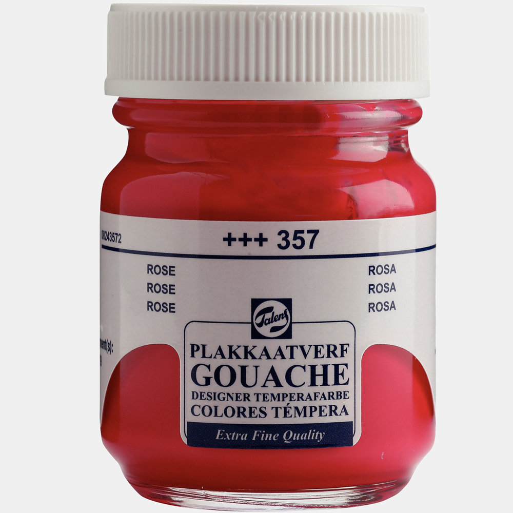 Talens Guaj Boya 16 Ml Rose (Pembe) 357 - 10'lu Paket