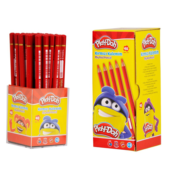 Play-Doh Kırmızı Kalemim 40 Lı Stand Play-Kk002 - 40'lı Paket