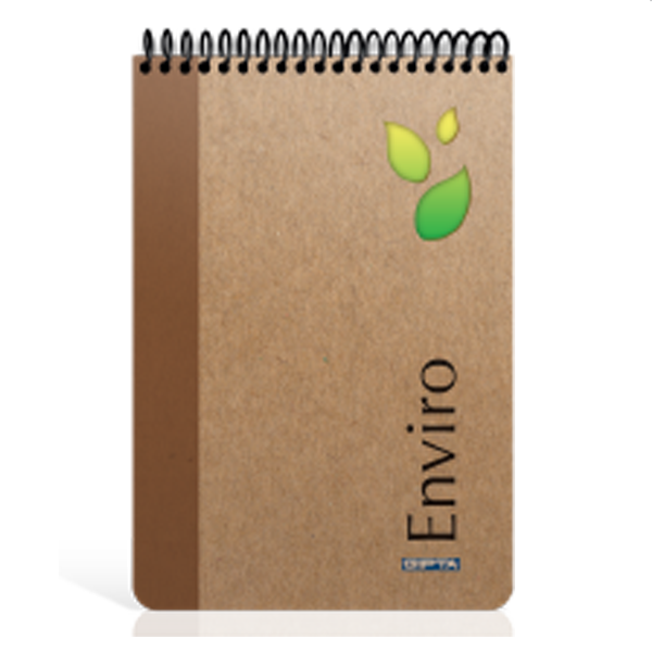 Gıpta Bloknot Enviro Spiralli Sert Kapak Çizgili 100 YP 17x24 2347
