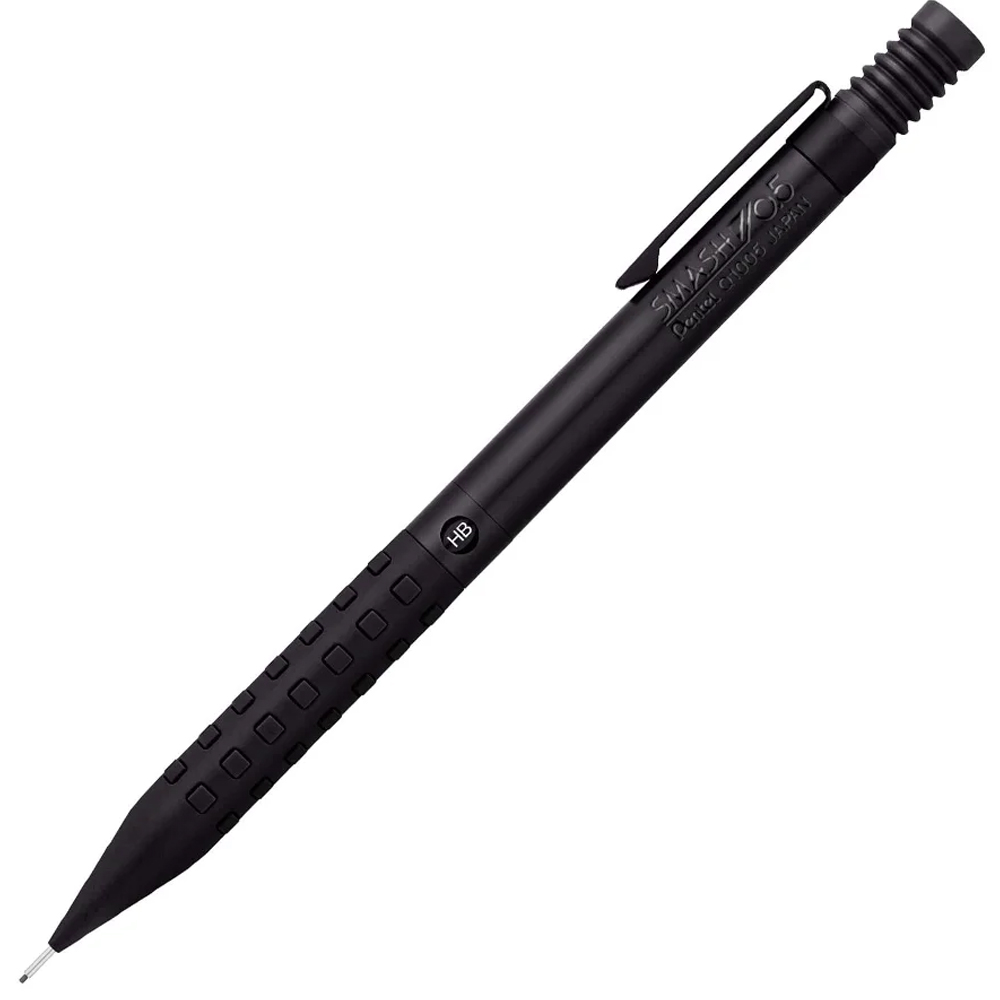 PENTEL ÇİZİM KALEMİ MAT SİYAH GÖVDE 0.5 MM Q-1005