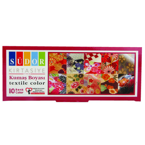 Südor Kumaş Boya 25 Ml 10 Renk Sd940