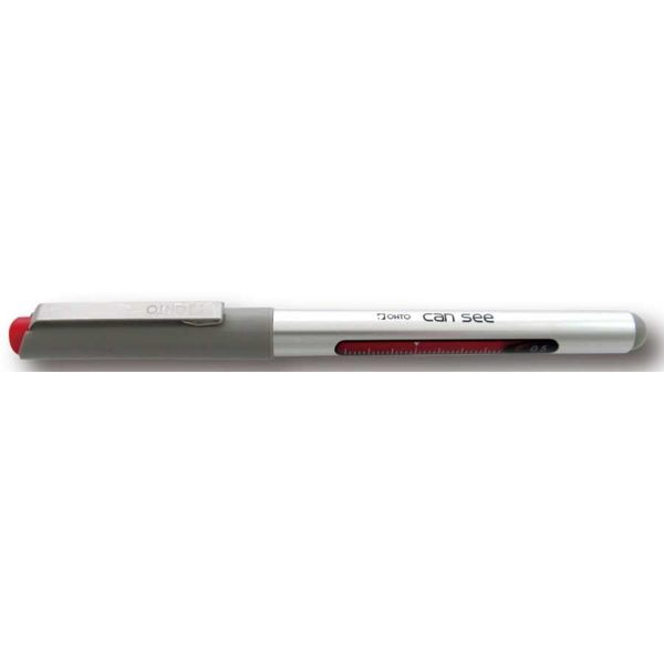Ohto Roller Kalem Can See Jel Bilye Uçlu 0.7 Mm Siyah Cfr-157Csn - 12'li Paket