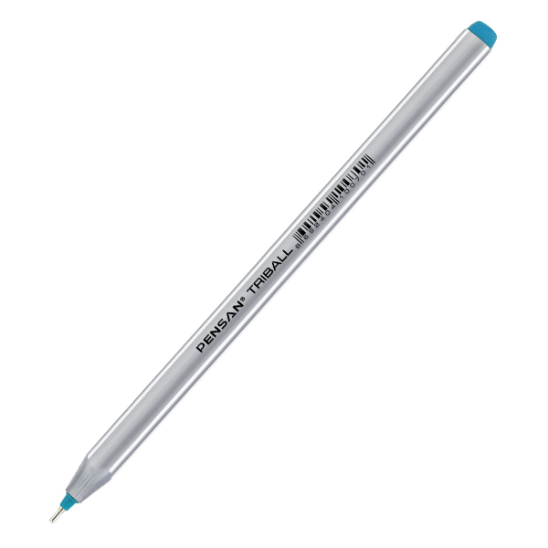 PENSAN TÜKENMEZ KALEM TRİBALL 1.0 MM BİLYE UÇ MAVİ YEŞİL 12 Lİ 1003