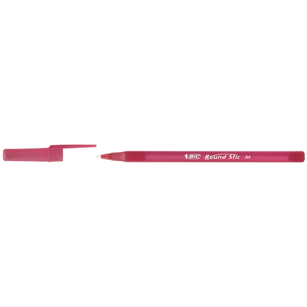 Bic Tükenmez Kalem Round Stick 1.0 Mm 60 Lı Kırmızı 921332 - 60'lı Paket