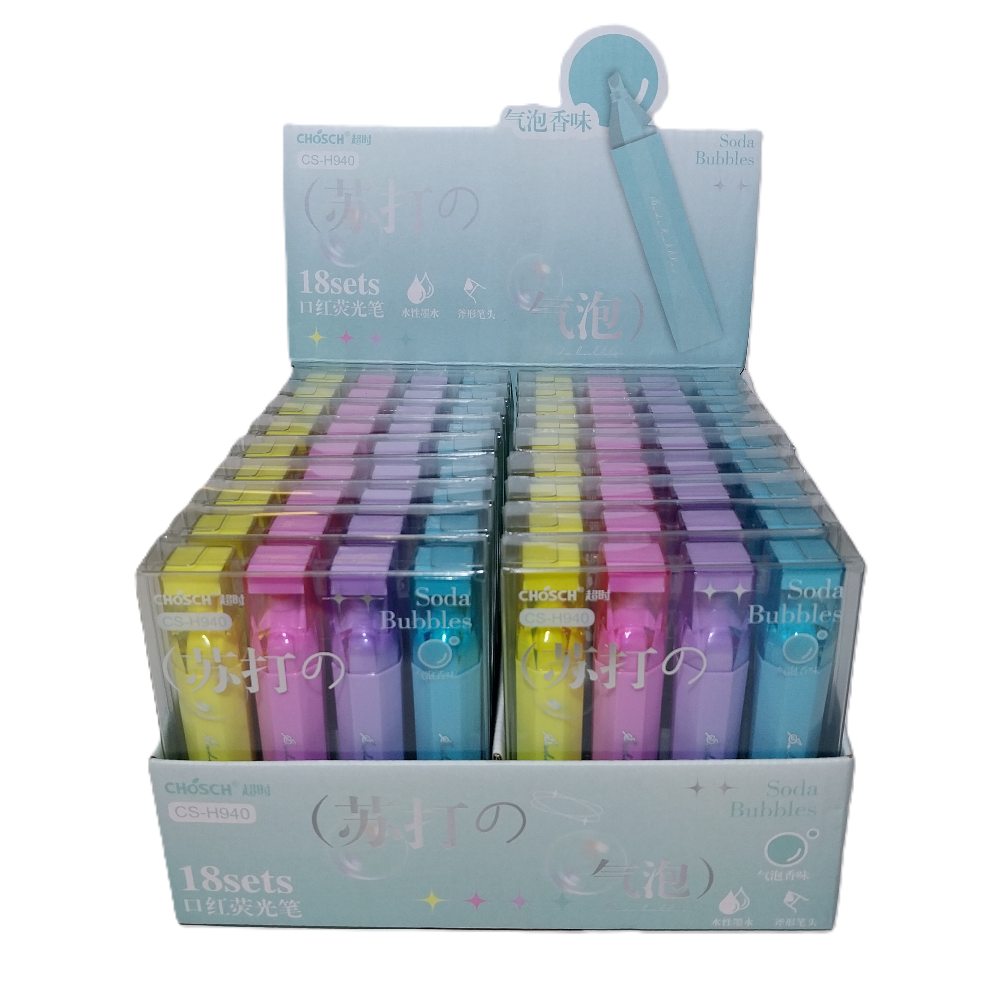 Bafix Fosforlu Kalem Chosch 4 Renk Cs-H940