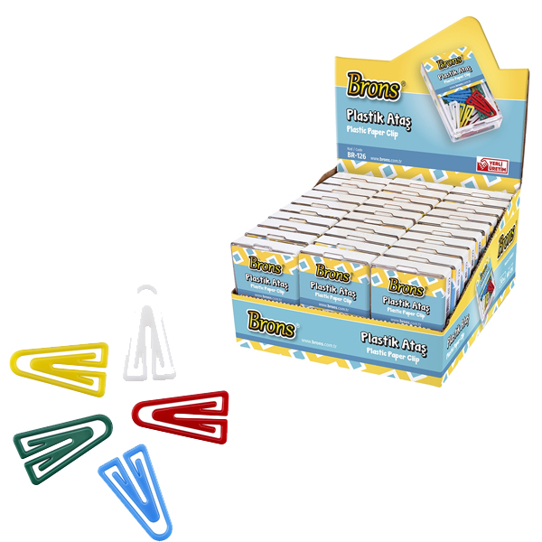 Brons Ataş Plastik 5 Renk Br-126