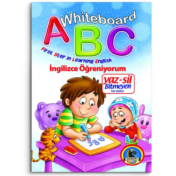 4E DEFTER YAZ-SİL BİTMEYEN İNGİLİZCE ALFABEYİ ÖĞRENİYORUM KARATAY YAYINEVİ