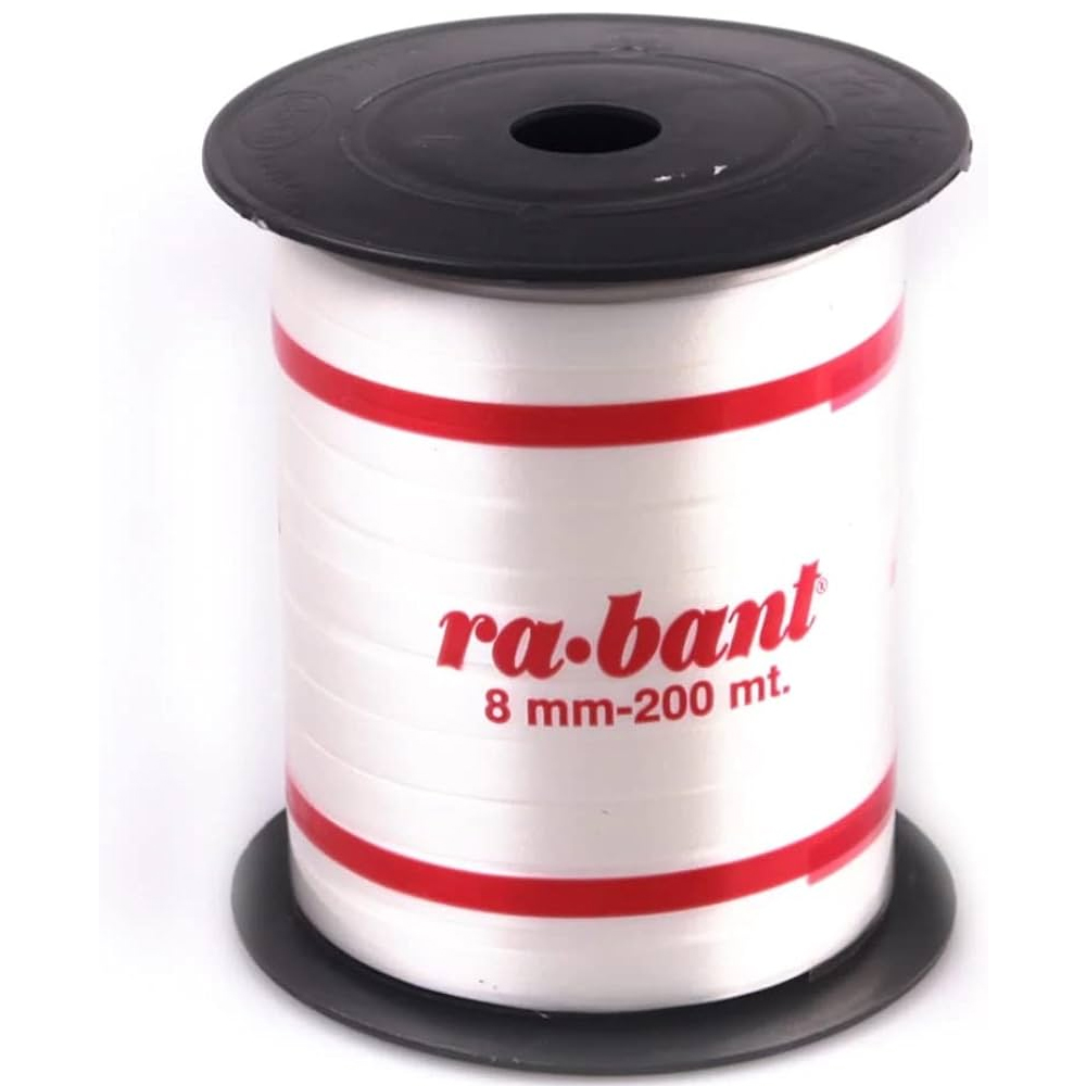 TEKSAN RABANT (RAFYA) 8 MM X 200 MT BEYAZ 101