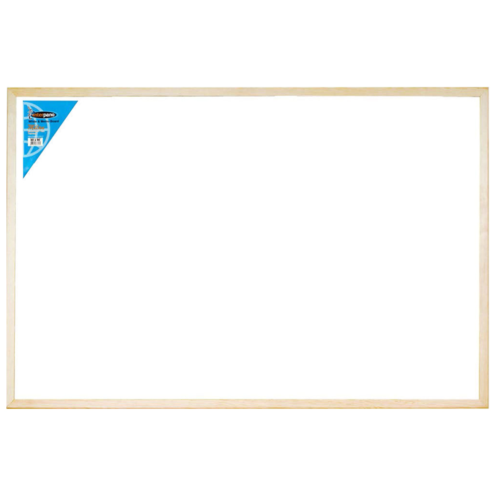 İNTER YAZI TAHTASI DUVARA MONTE AHŞAP ÇERÇEVE LAMİNANT 45X60
