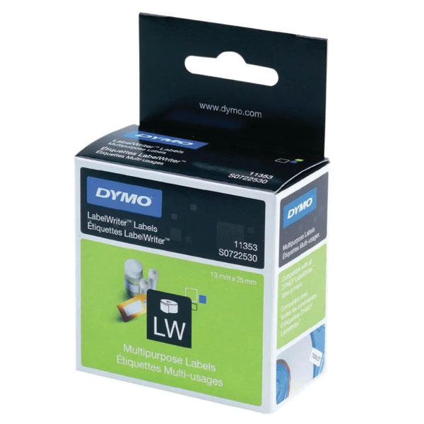 DYMO LABEL WRİTER ÇOK AMAÇLI ETİKET 1000 Lİ 24X12 MM 11353 S0722530