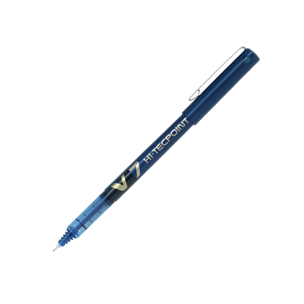 Pilot Roller Kalem Hi-Tecpoint İğne Uç 0.7 Mm Mavi Bx-V7-L-E - 12'li Paket