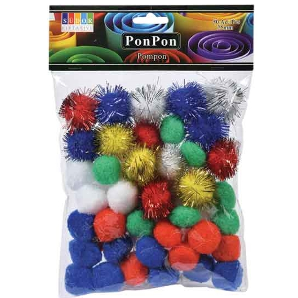 Südor Pon Pon Metalik/Normal 50 Li - 144'lü Koli