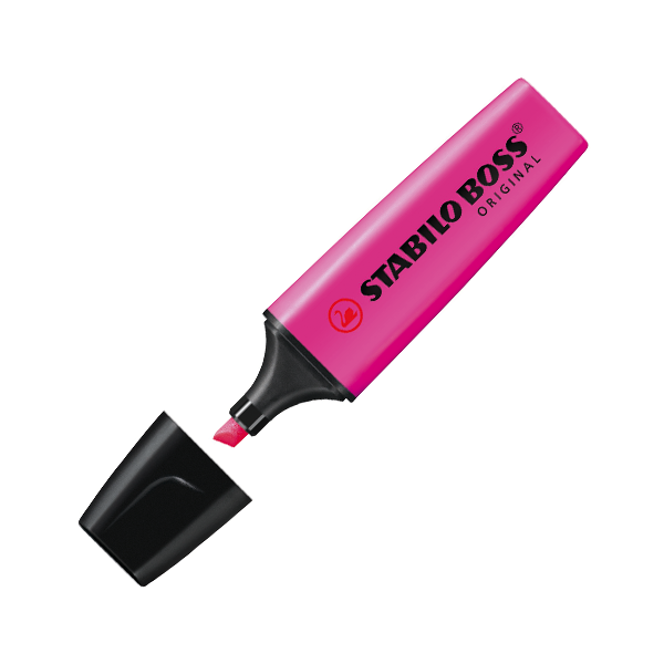 Stabilo Fosforlu Kalem Boss Lila 70/58 - 10'lu Paket