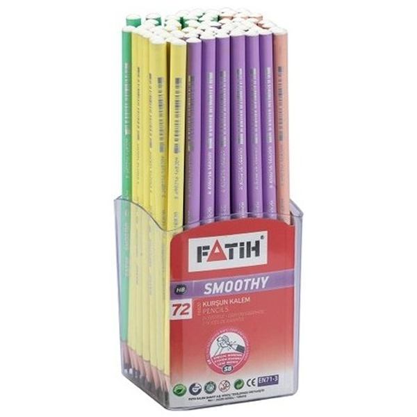 Fatih Kurşun Kalem Smoothy Hb 16820 - 72'li Paket