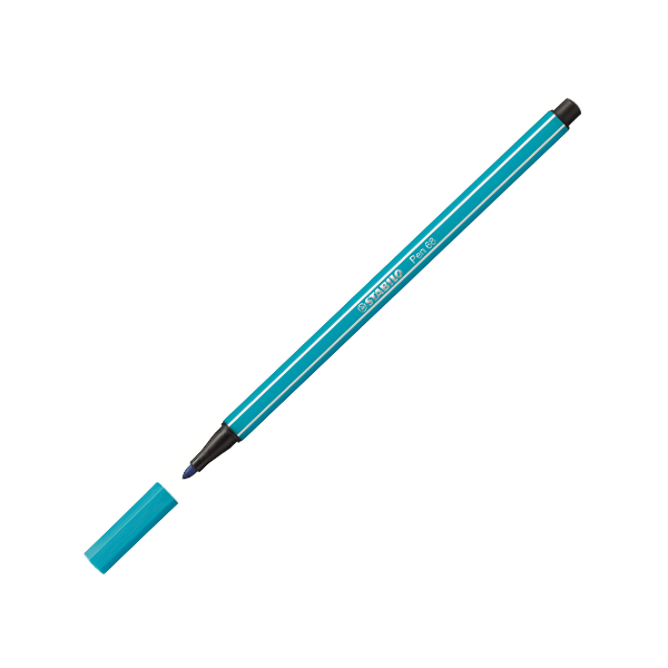 Stabilo Keçe Uçlu Boya Kalemi 1 Mm Açık Mavi 68/31 - 10'lu Paket