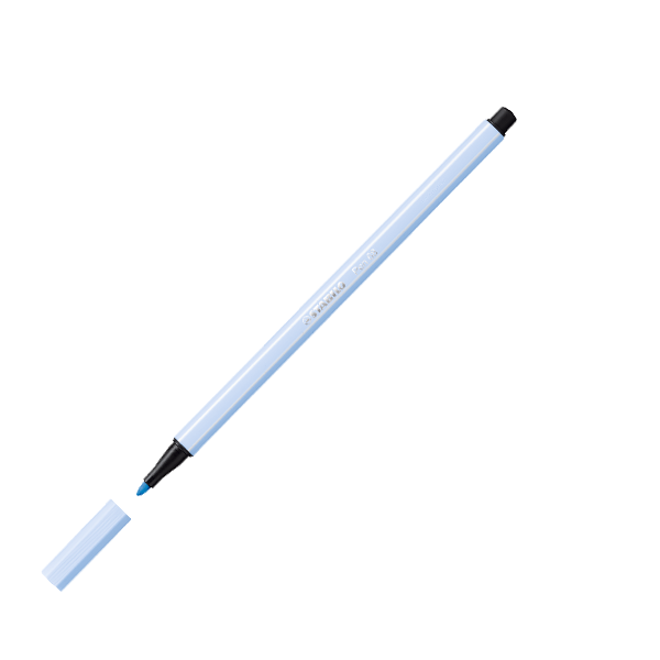 Stabilo Keçe Uçlu Boya Kalemi 1 Mm Buz Mavisi 68/11 - 10'lu Paket
