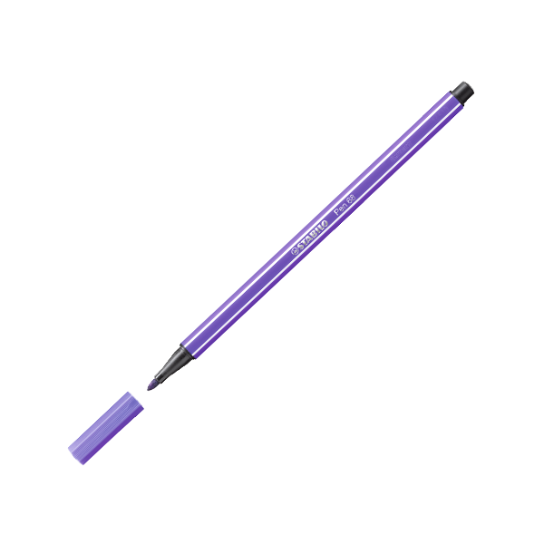 STABİLO KEÇE UÇLU BOYA KALEMİ 1 MM MOR 68/55