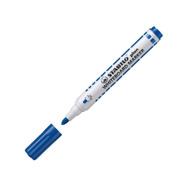 Stabilo Tahta Kalemi Plan Yuvarlak Uçlu 2.5-3.5 Mm Mavi 641/41 - 10'lu Paket