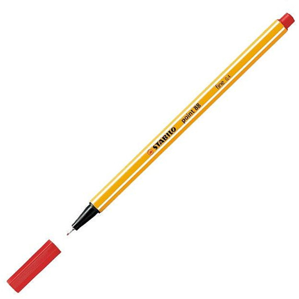STABİLO KEÇE UÇLU İNCE KALEM 88 POİNT 0.4 MM KIRMIZI 88/40