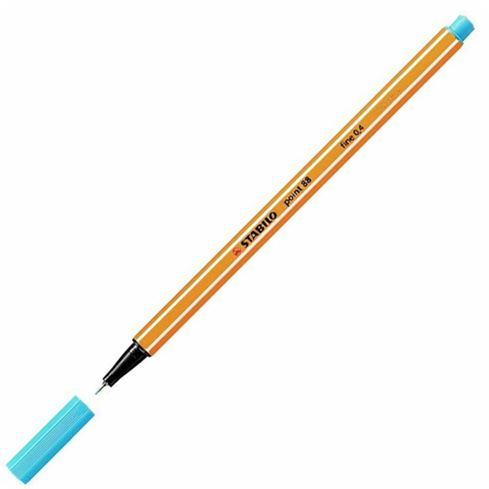 STABİLO KEÇE UÇLU İNCE KALEM 88 POİNT 0.4 MM TURKUAZ MAVİ 88/51