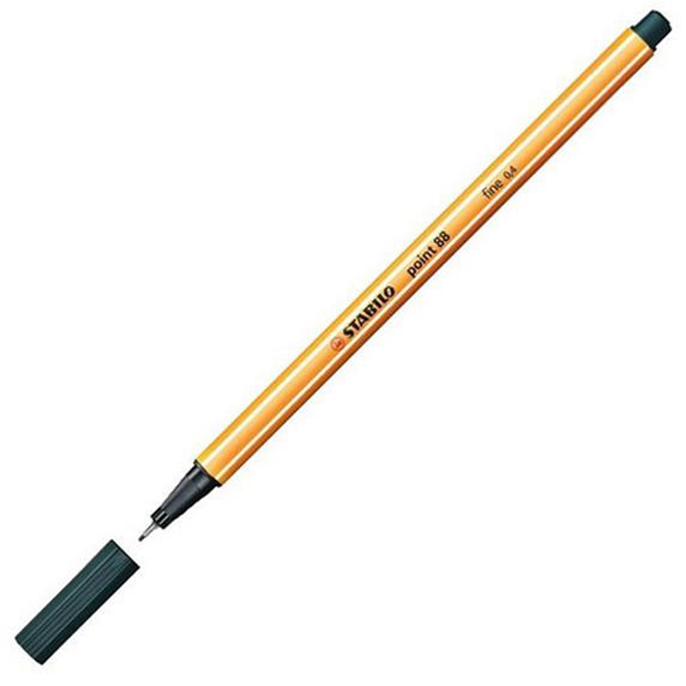 STABİLO KEÇE UÇLU İNCE KALEM 88 POİNT 0.4 MM ZEYTİN YEŞİLİ 88/63