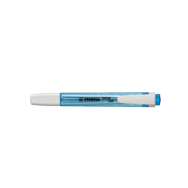 Stabilo Fosforlu Kalem Swing Cool Mavi 275/31 - 10'lu Paket
