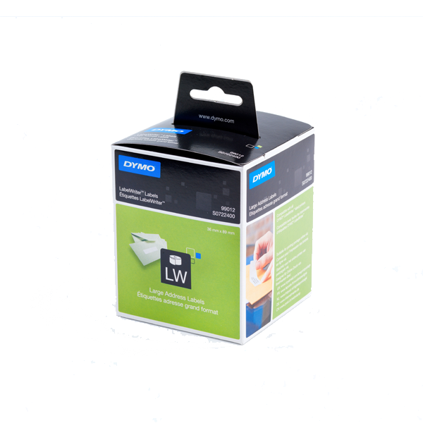 Dymo Label Writer Etiket Adres 520 Li 89X36 Mm 99012 S0722400