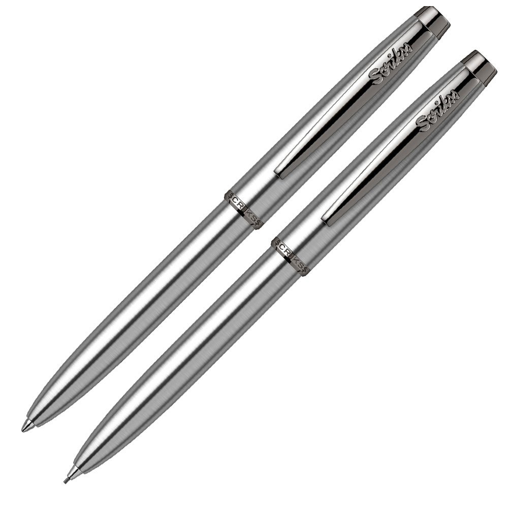 Scrikss Takım Kalem Tükenmez+Versatil Prestige Kristal Kutu 108M