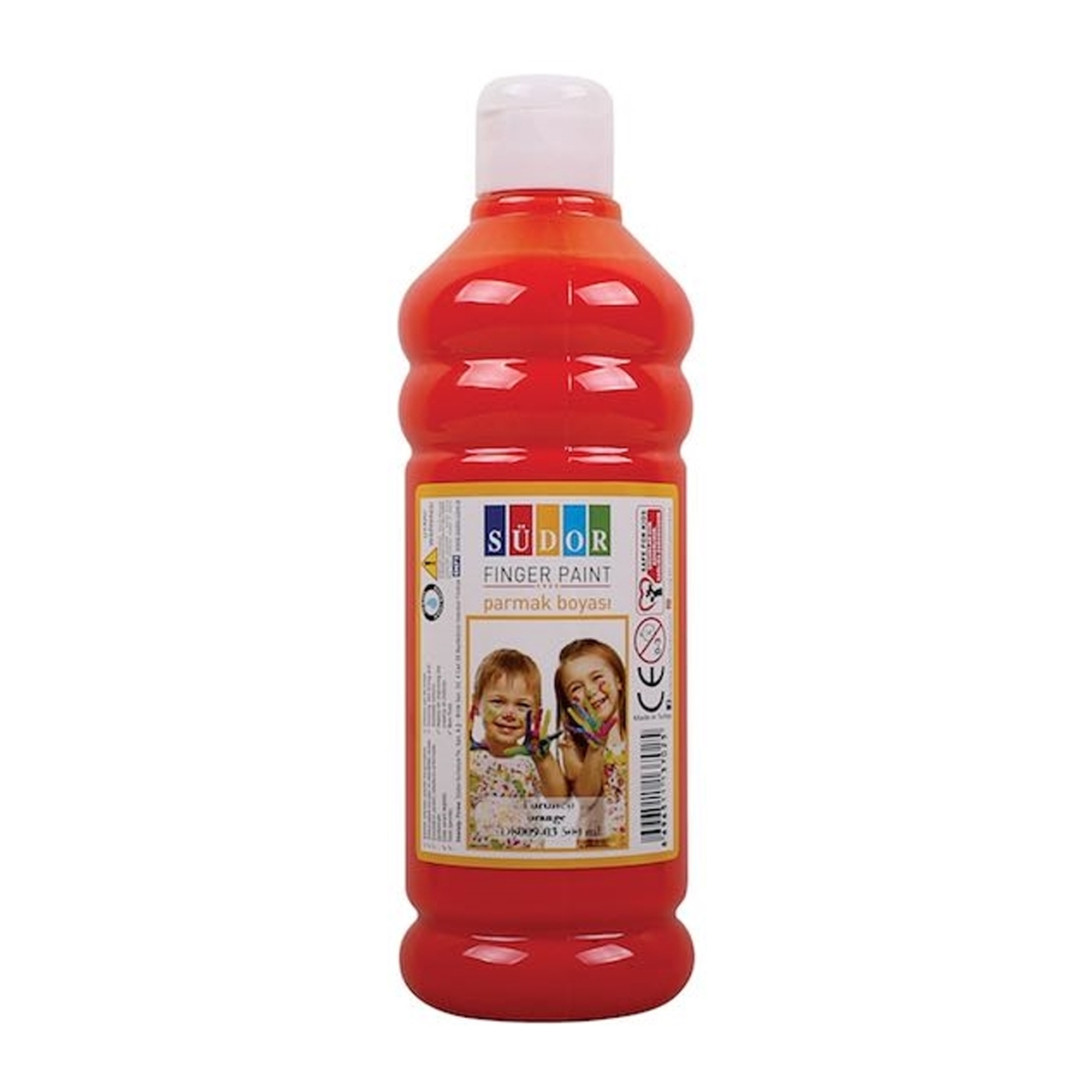 SÜDOR PARMAK BOYASI 500 ML TURUNCU SD8009-03