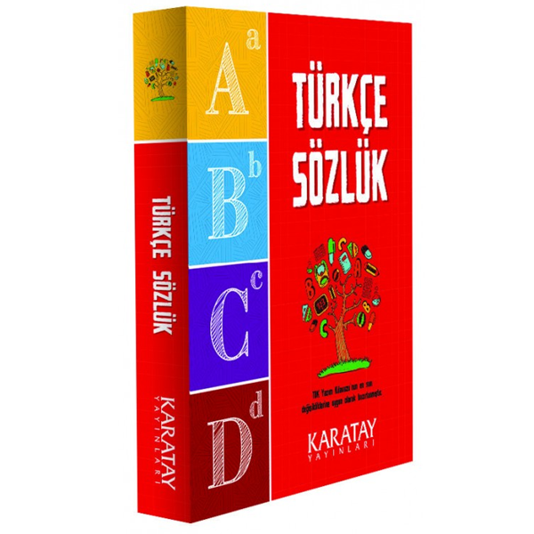 4E SÖZLÜK TÜRKÇE KARTON KAPAK 1.HAMUR KARATAY YAYINEVİ
