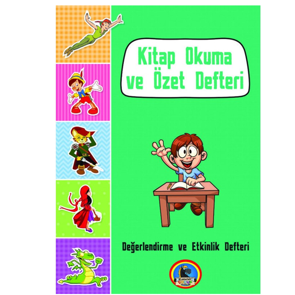4E KİTAP OKUMA VE DEĞERLENDİRME DEFTERİ KARATAY YAYINEVİ