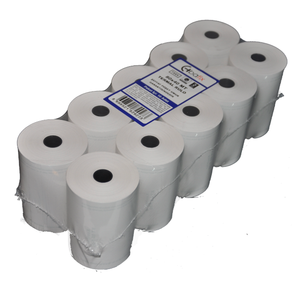 Bafix Yazar Kasa Rulosu Termal 80X40 Mt - 10'lu Paket