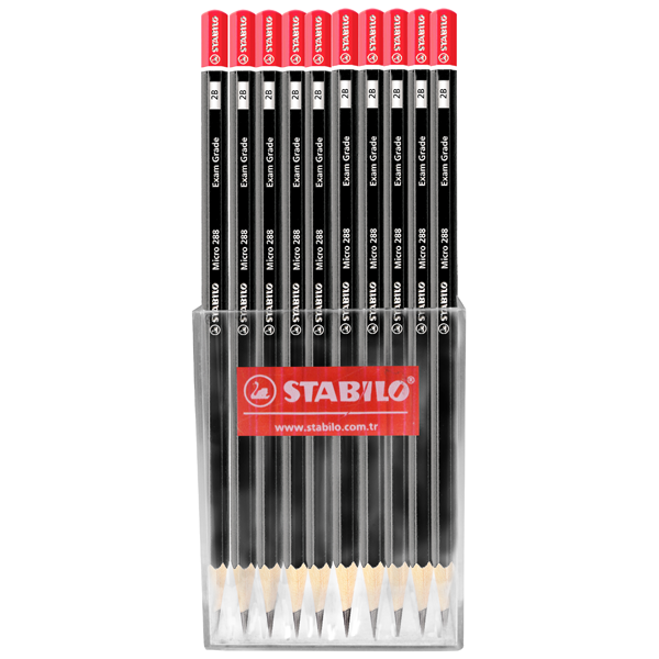 Stabilo Kurşun Kalem Exam Grade 72 Li 288-2B - 72'li Paket