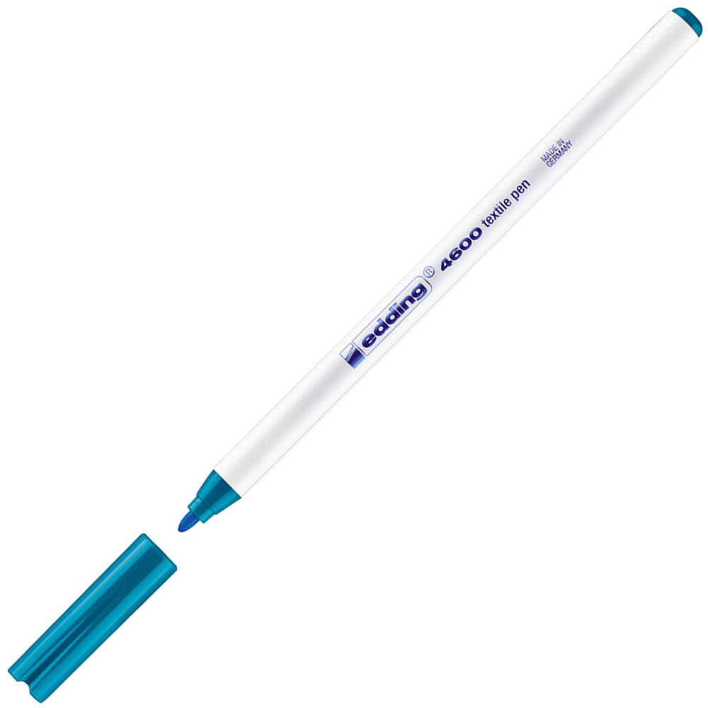 EDDİNG T-SHİRT KALEMİ YUVARLAK UÇLU 1 MM KI.MAVİ 4600