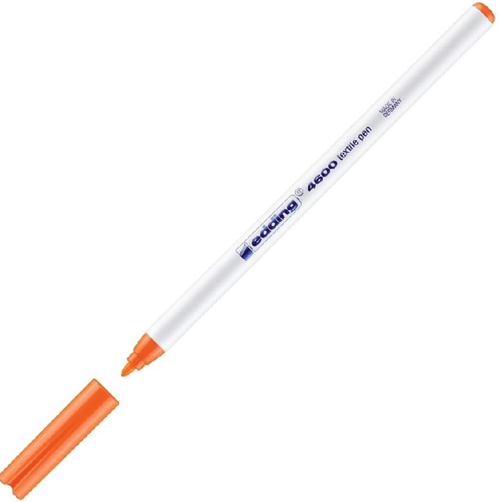 EDDİNG T-SHİRT KALEMİ YUVARLAK UÇLU 1 MM FOSFORLU TURUNCU 4600
