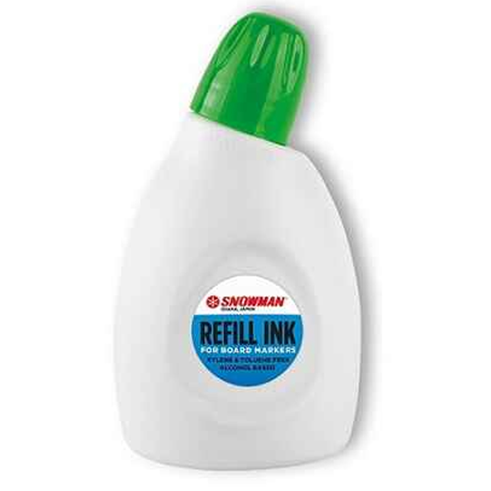 Snowman Tahta Kalem Mürekkebi 30 Cc Yeşil Bn-1A Y - 12'li Paket