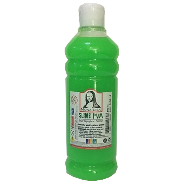 Monalisa Sıvı Yapıştırıcı Slime 500 Ml Fosforlu Yeşil Sl05-14