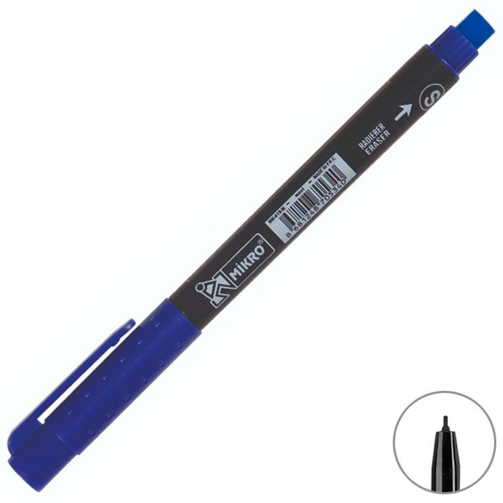 MİKRO ASETAT KALEMİ PERMANENT S SERİ MAVİ MK-419