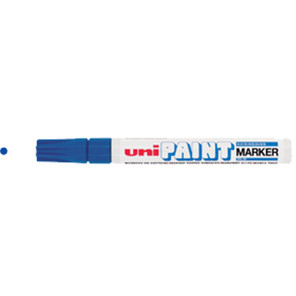 Uni-Ball Markör Boyama paint Marker 2.2-2.8 MM Mavi Px-20