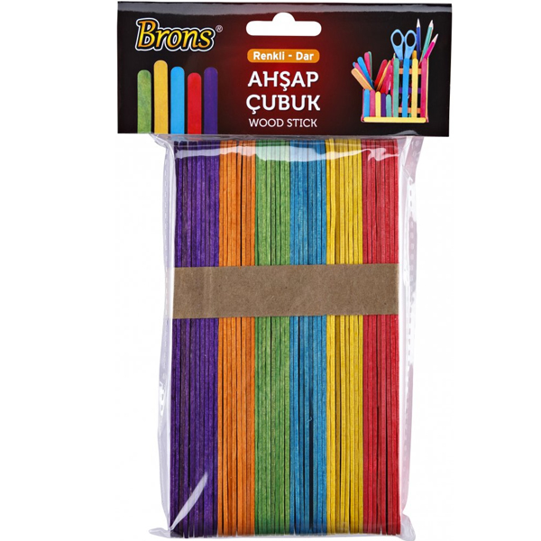 Brons Dil Çubuğu Renkli Dar Br-902