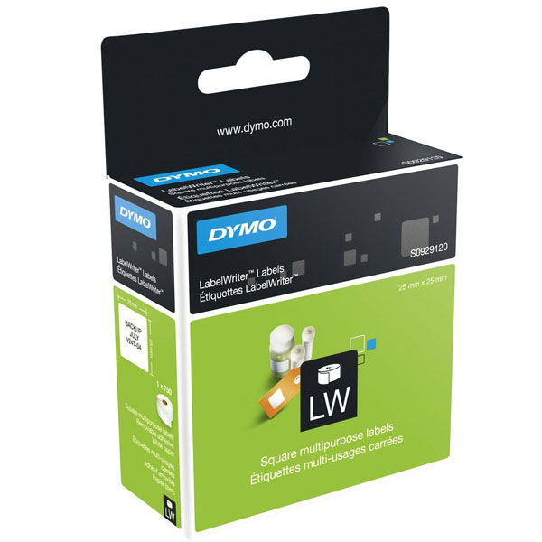 DYMO LABEL WRİTER ETİKET ÇOK AMAÇLI 750 Lİ 25X25 MM S0929120