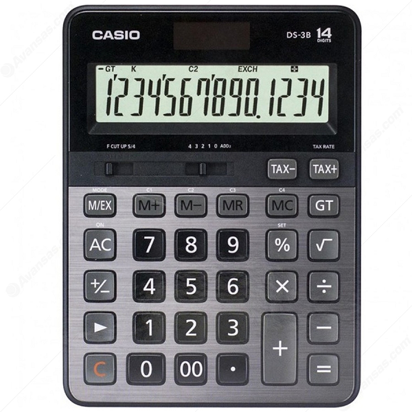 Casio Hesap Makinesi Masa Üstü 14 Hane Ds-3B