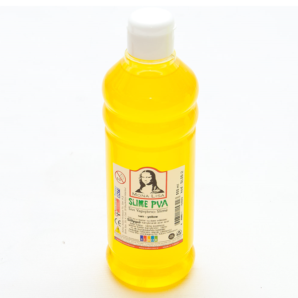Monalisa Sıvı Yapıştırıcı Slime 500 Ml Sarı Sl05-2