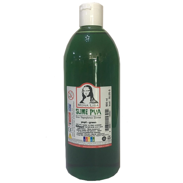 Monalisa Sıvı Yapıştırıcı Slime 500 Ml Yeşil Sl05-5