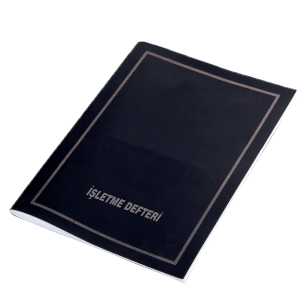 Gülpaş İşletme Defter Gelir Gider Plstik Kapak 40 Yp - 12'li Paket