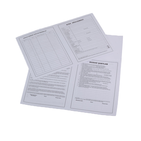 Gülpaş Kira Kontratı 100 Lü 28X41 205