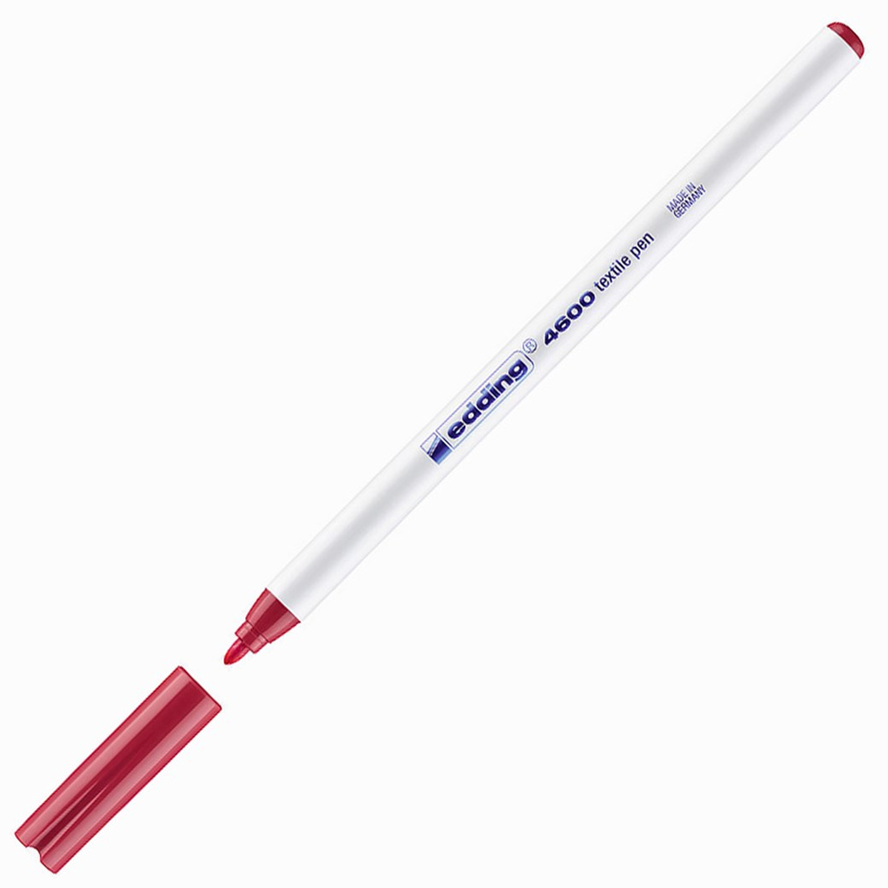 EDDİNG T-SHİRT KALEMİ YUVARLAK UÇLU 1 MM KARMİN 4600