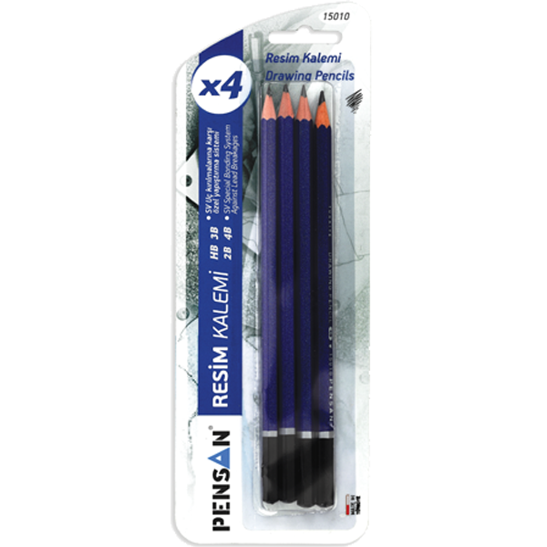 Fatih Kurşun Kalem Dereceli Hb - 12'li Paket