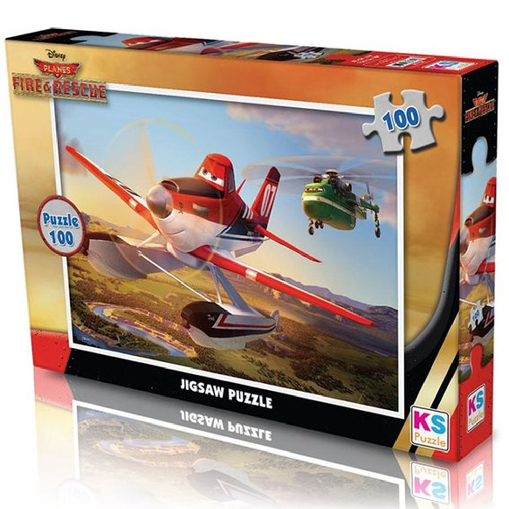 KS GAMES Ks Games Puzzle 100 Parça Planes PL 714