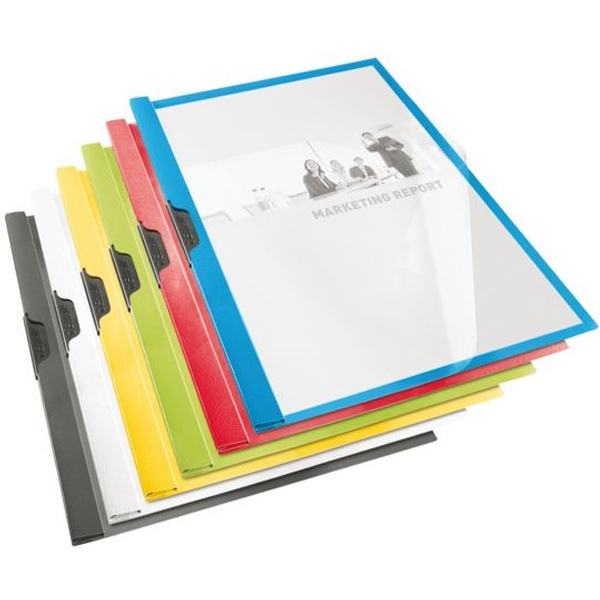 Esselte Sıkıştırmalı Dosya Sırttan Klips Mavi 563750 - 25'li Paket